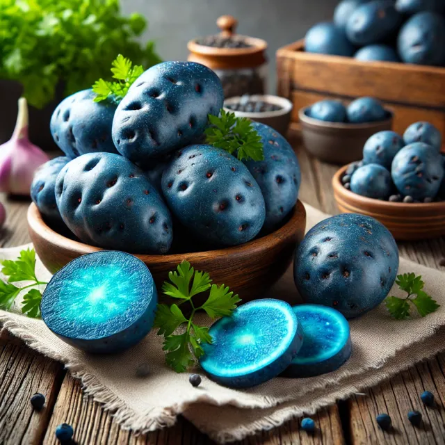 🥔 Синя картопля: Незвичайний скарб природи для вашого столу